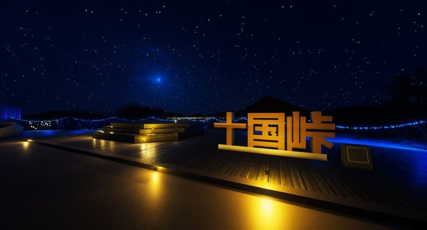 箱根十国峠展望台からの夜景・イルミネーション・星空観賞バスツアー1